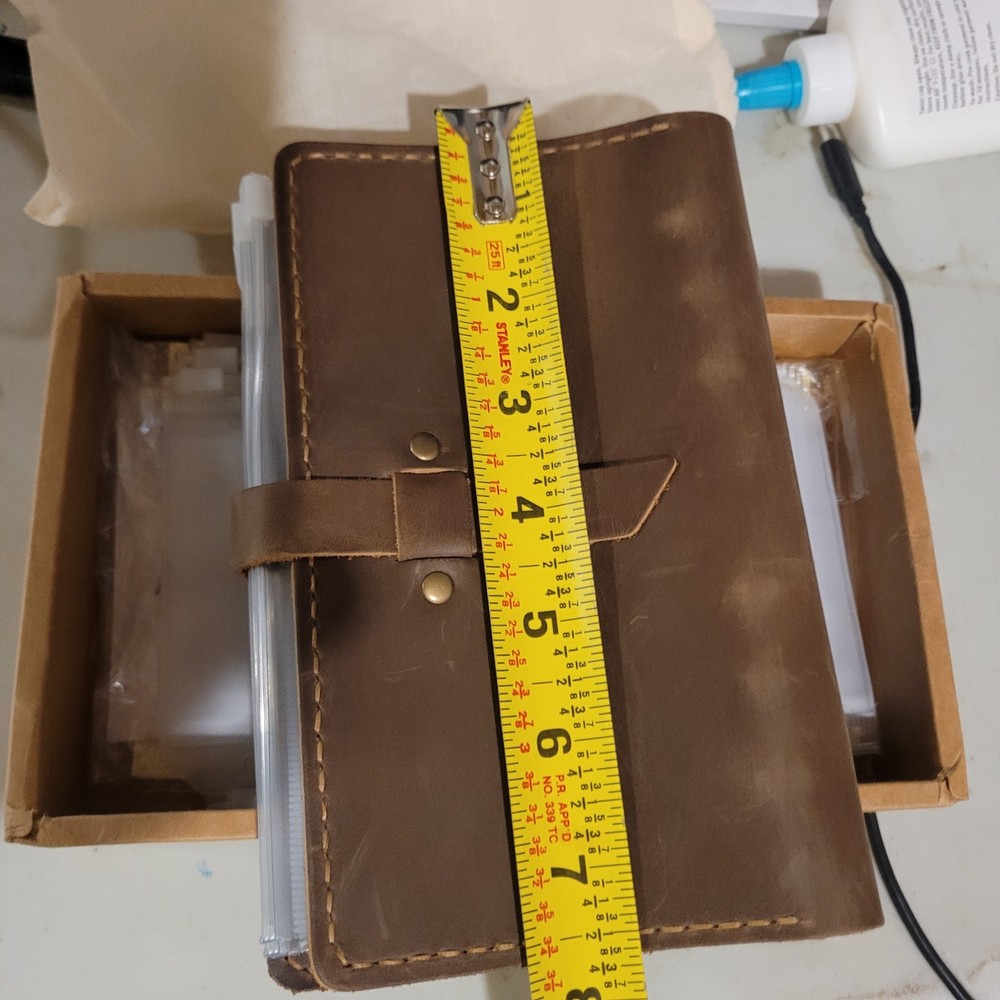 Robrasing Writing notes Notebook sketchbook Diary Notepad leather brown