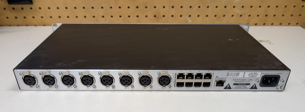 Telos Axia Livewire Microphone Audio Terminal Node