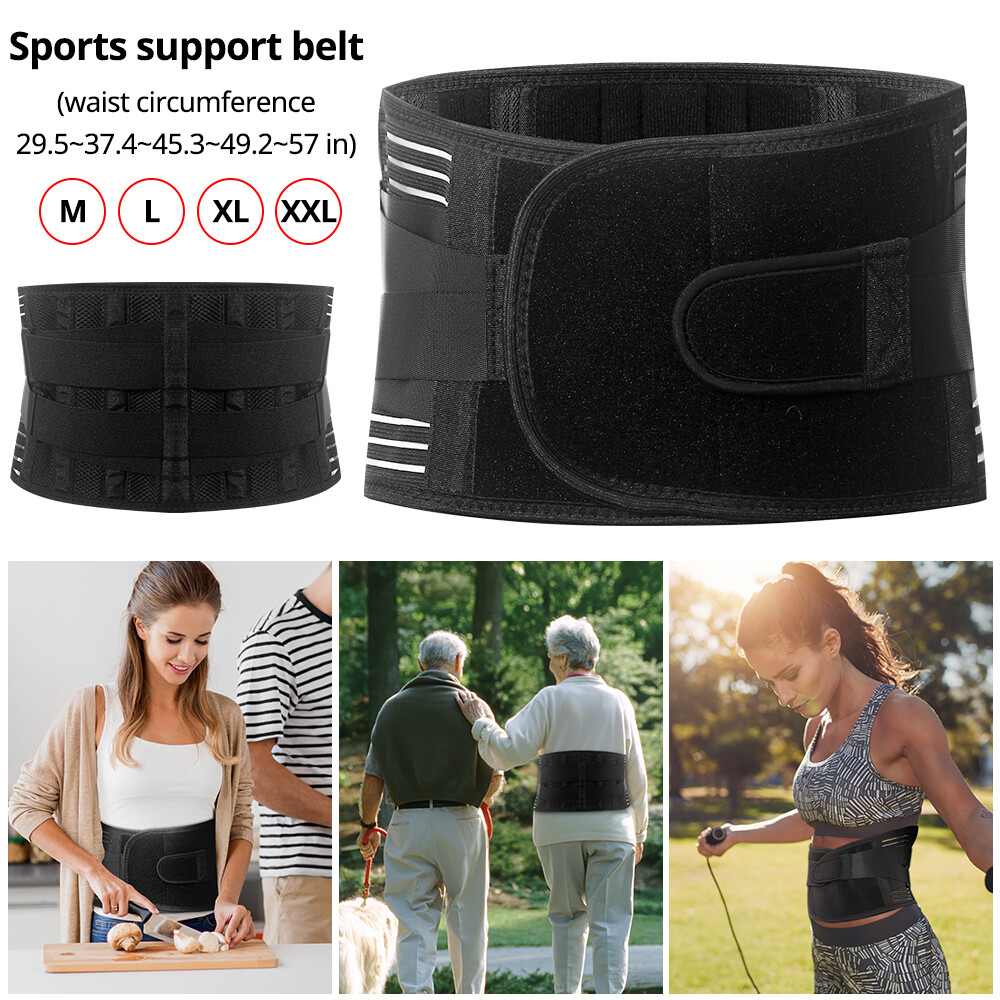 Adjustable Posture Corrector Low Back Support Shoulder Brace Belt For Men Women