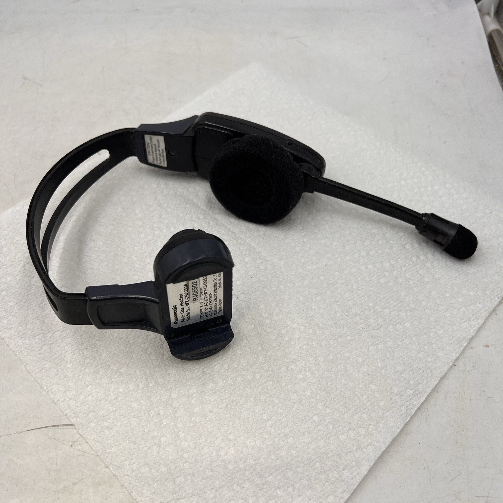 Panasonic Attune WX-CH2050A Wireless Headset Drive-Thru Restaurant