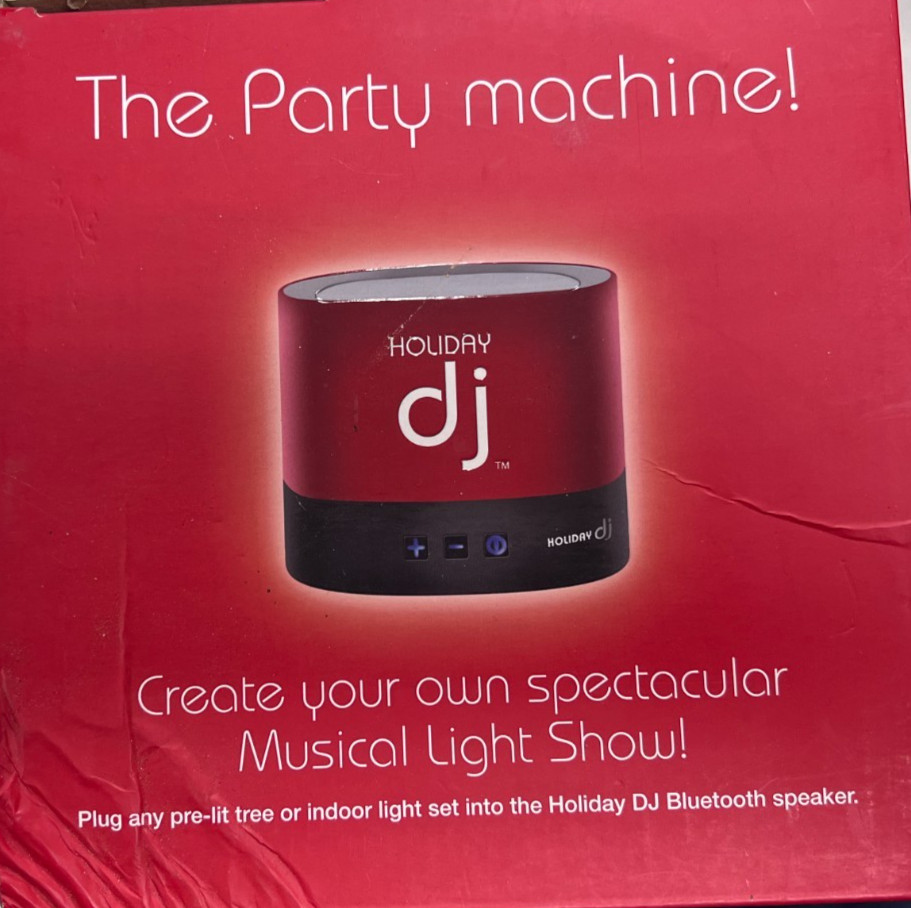 Cavanagh- Holiday DJ Party Machine Bluetooth Speaker