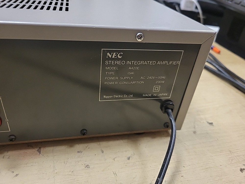 NEC A420E Stereo Integrated Amplifier