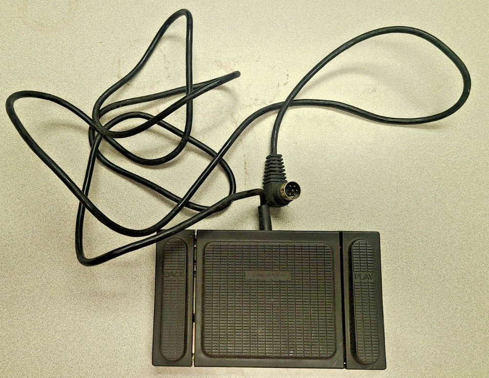 Realistic Transcriber Foot Control Pedal Switch for 14-500 Dictating System