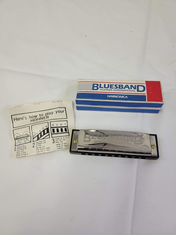 Hohner International Bluesband Harmonica Complete with Box Key-C