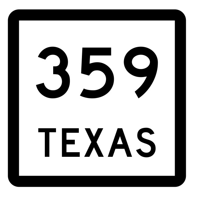 Texas State Highway 359 Sticker Decal