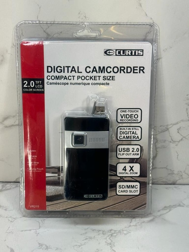 Curtis Digital Camcorder VR215 Compact Pocket Size