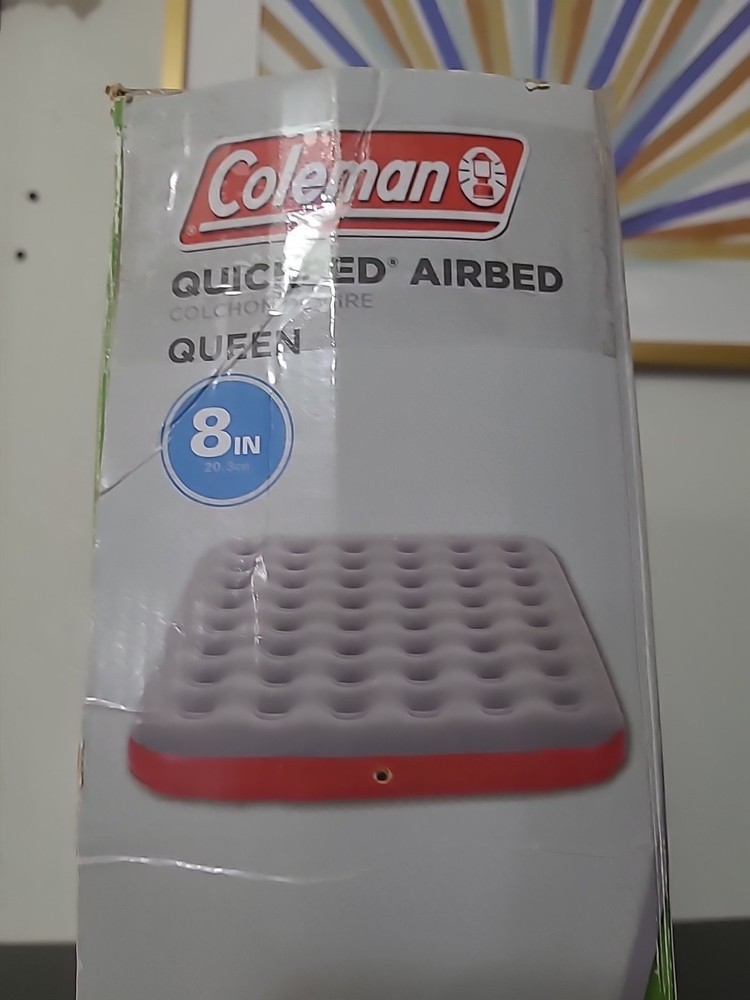 Coleman - Quickbed Aired 8 In - Size Queen