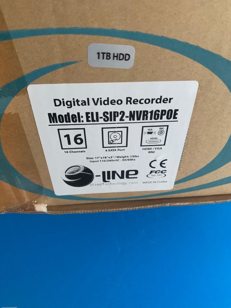 Network Video Recorder ELI-SIP2-NVR16POE