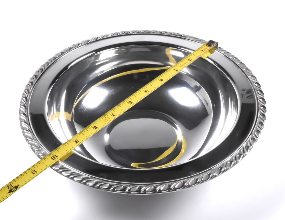 Silver Plate Serving Bowl Glass Insert and Lid by Oneida – SLV372