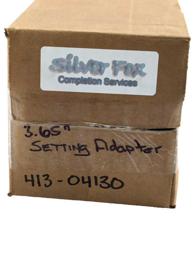 Silver Fox Completion Services 3.65" Frac Plug Setting Adapter 413-04130 *NEW*