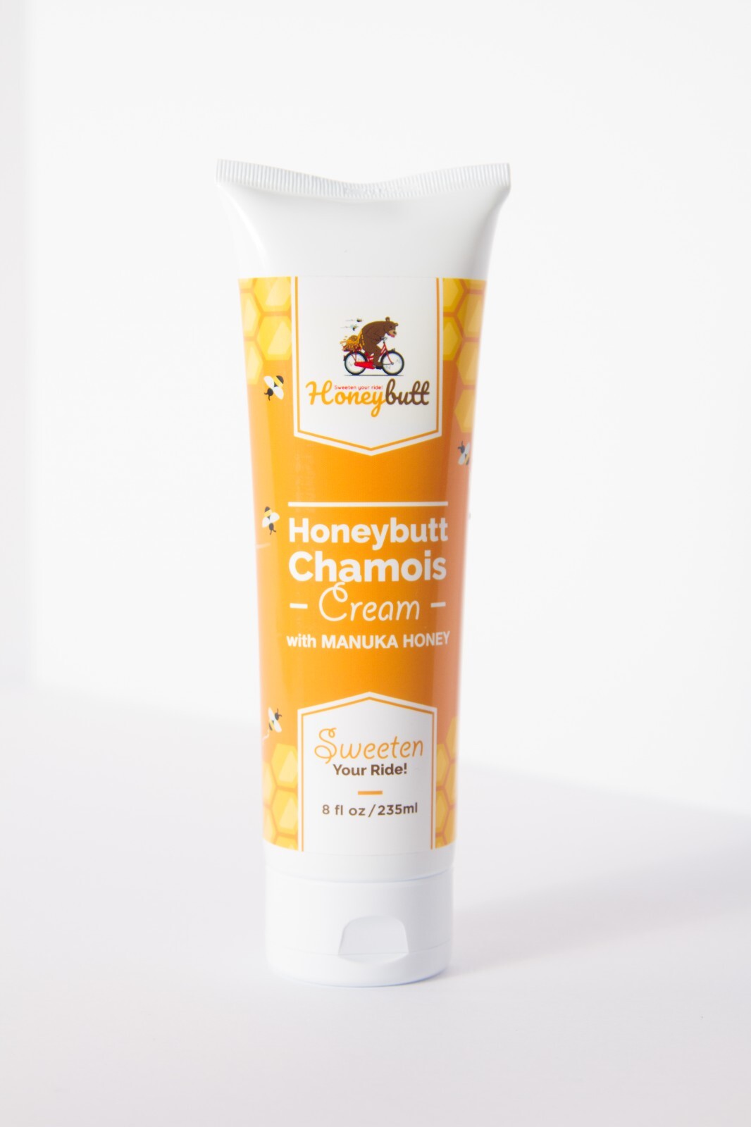 Honeybutt Chamois/Chafing Relief Cream with Manuka Honey Healing 8oz Tube