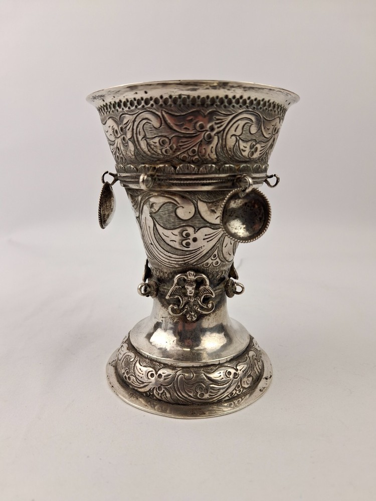 Antique Norwegian Silver Drinking Cup