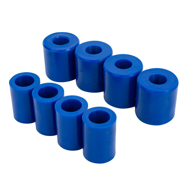 For Peterbilt 357 375 379 Hood Roller Bushings Polyurethane Blue
