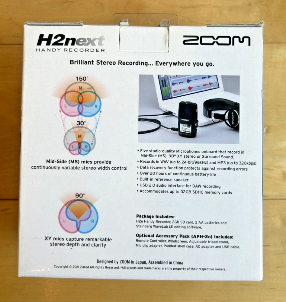 Zoom H2n Portable Handy Recorder