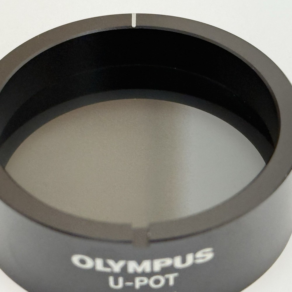 [ALMOST UNUSED] Olympus U-POT Polarizing Microscope Filter From Japan