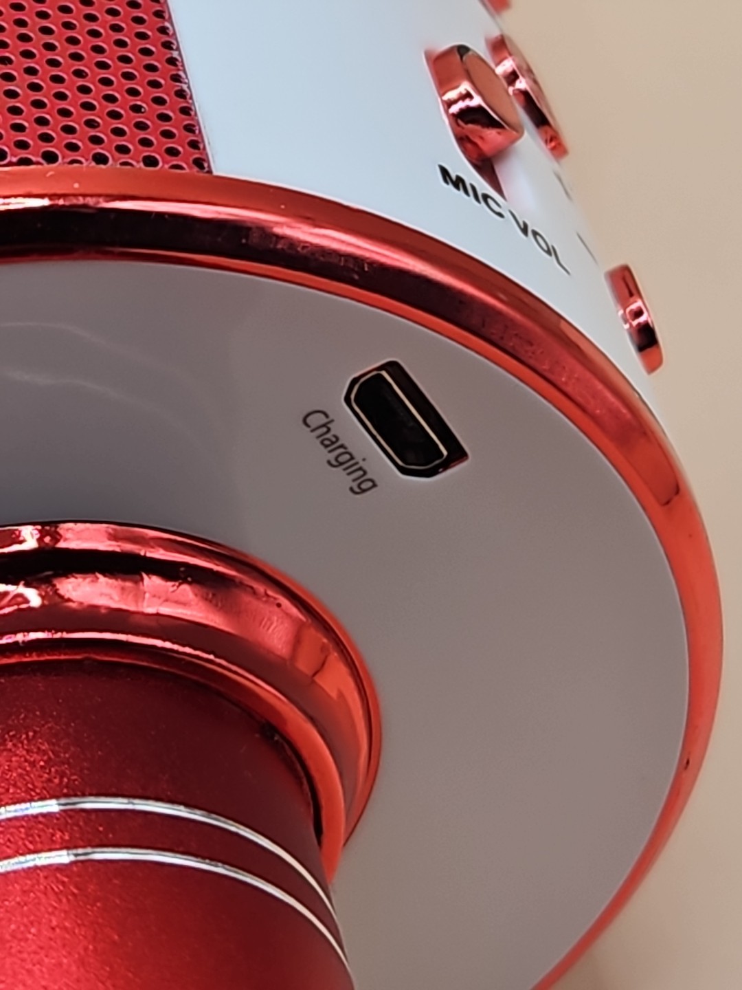 Hello Kitty Red Bluetooth Karaoke Microphone Wireless Speaker