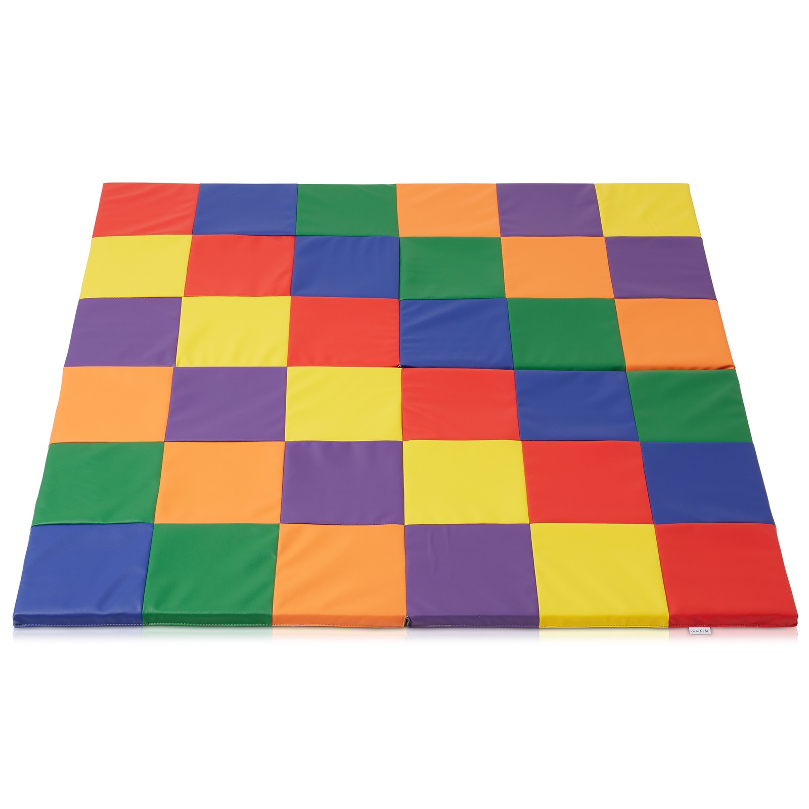 Foam Play Mat for Toddlers, Folding Non-Slip Gym Activity Mat for Baby and Kids