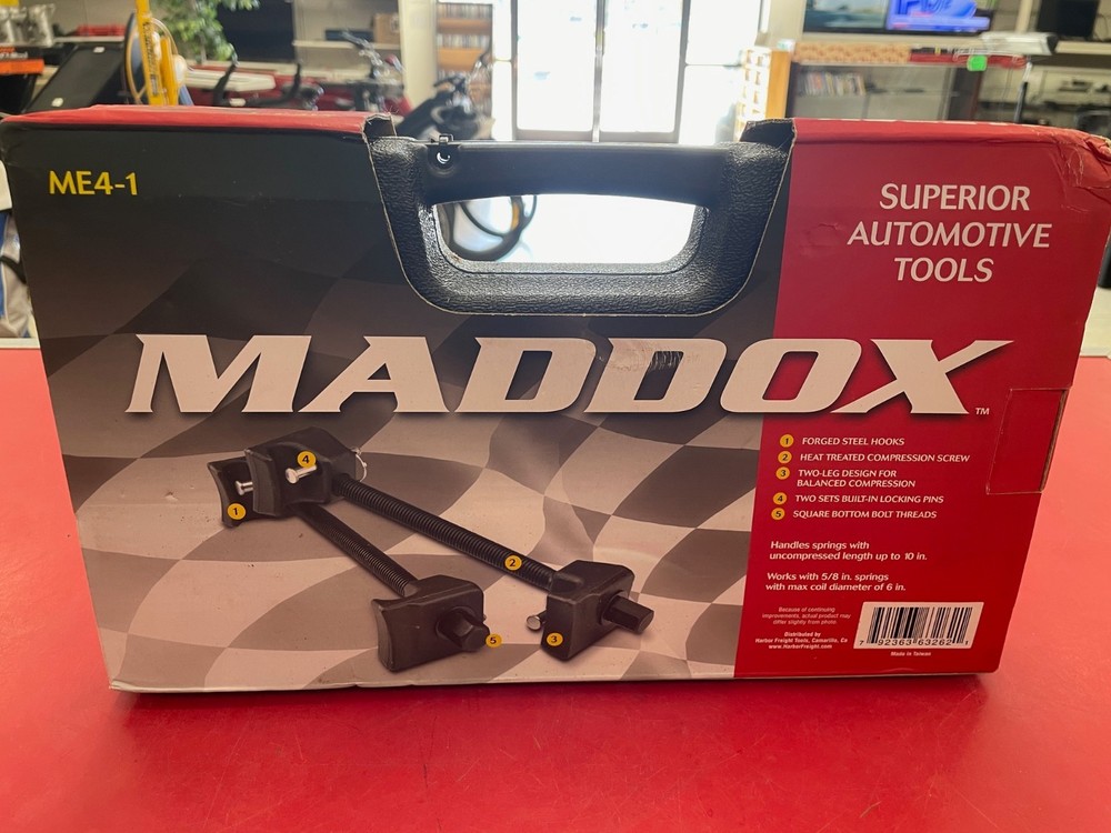 MADDOX MacPherson Strut Spring Compressor Set ME4-1 **NIB**