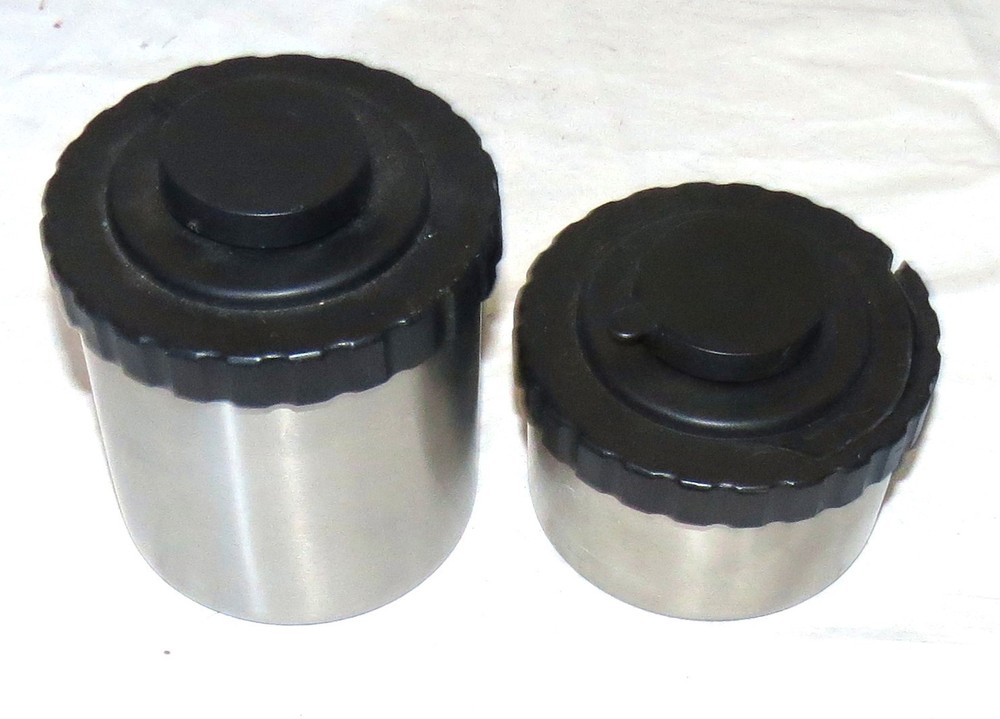 Film Developing Cans - One Large, One Small
