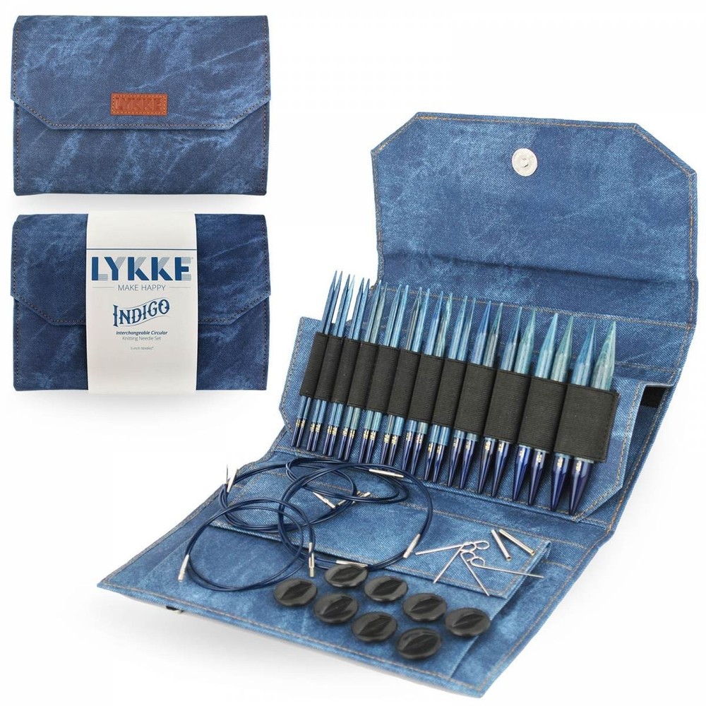 LYKKE Indigo 5" Interchangeable Needle Set