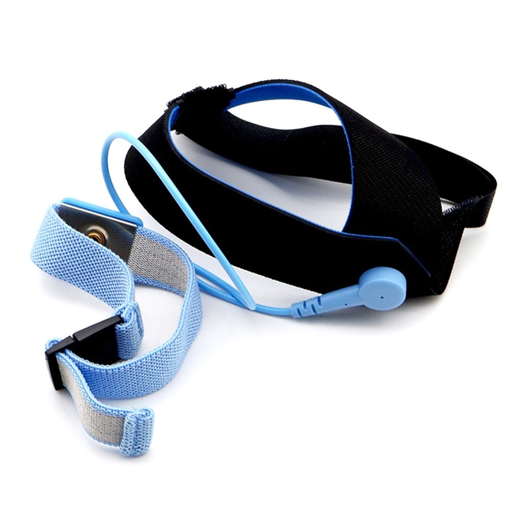-Static Strap Adjustable Foot Strap Heel with Circular Buckle 30cm P5Z33408