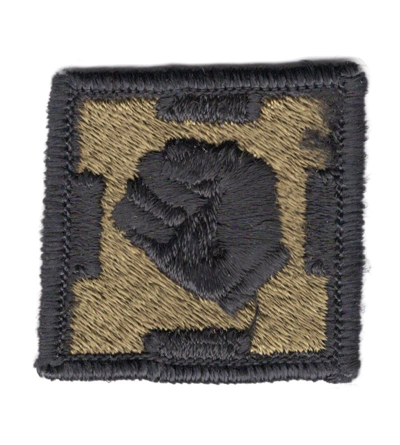 Army Patch: 411th Engineer Brigade (old design) - subdued, merrowed edge