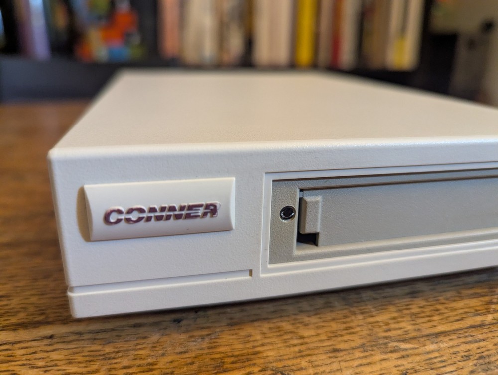 Vintage Conner CTM3200E-S External Tape Drive Computer Memory Retrieval