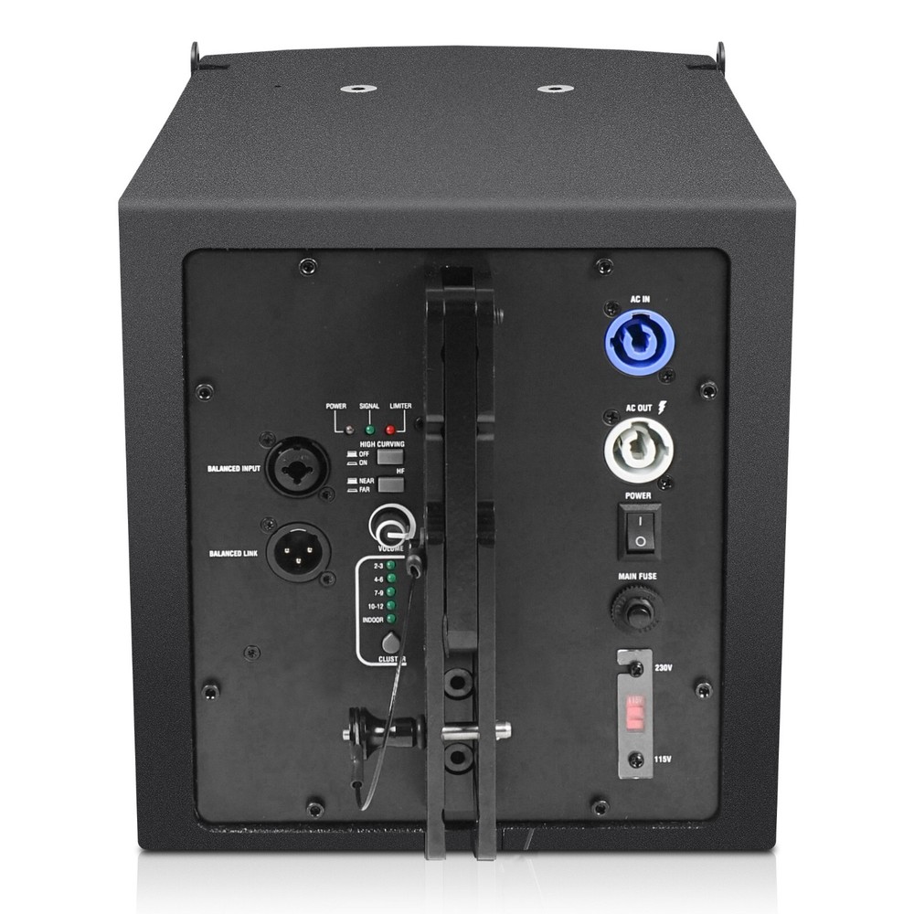 Sound Town Powered Compact Line Array Set, 4 Spkr+Frame, Class-D Amp(ZS-M3PWX4)