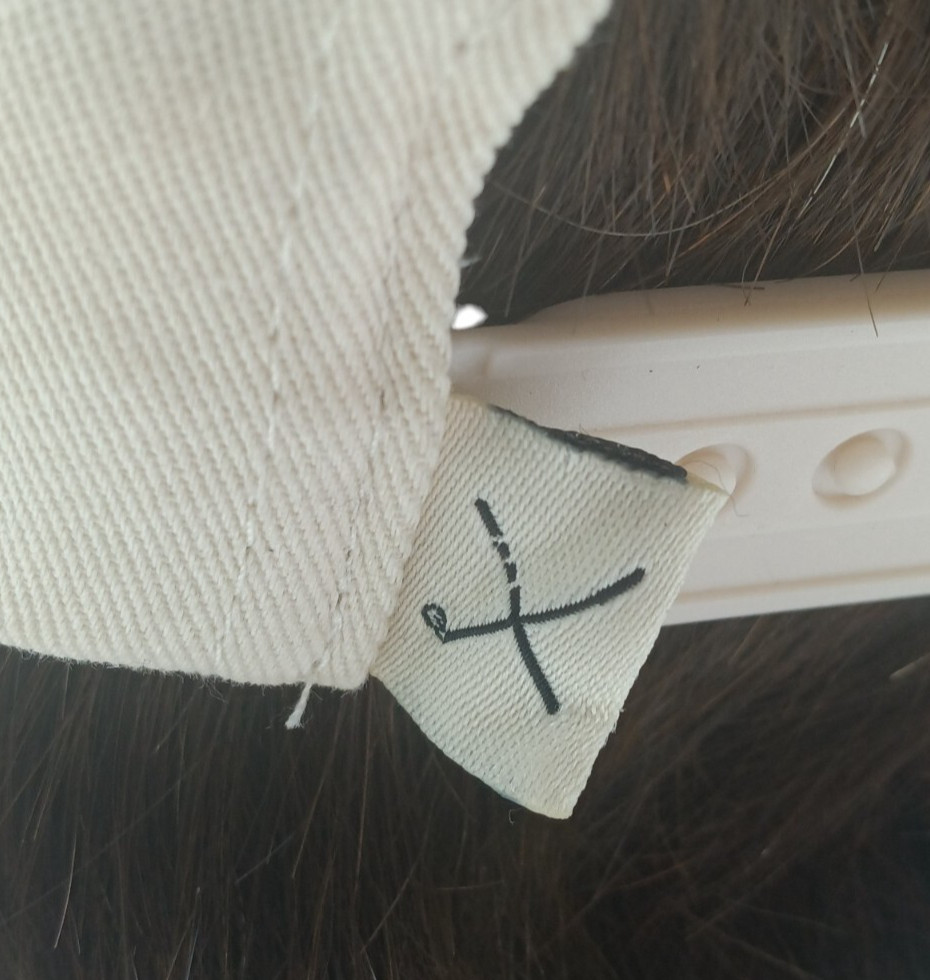 Hazy Golf Off White Snap Back Cap Hat w/ "H G" Embroiled