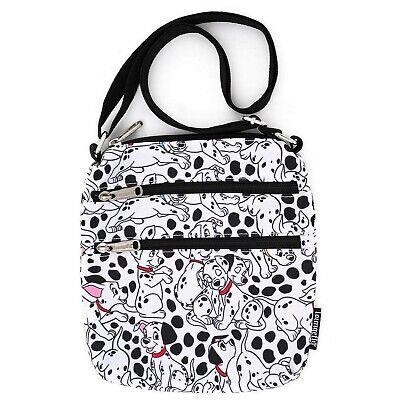 Loungefly Disney 101 Dalmatians All Over Print Passport Crossbody Bag