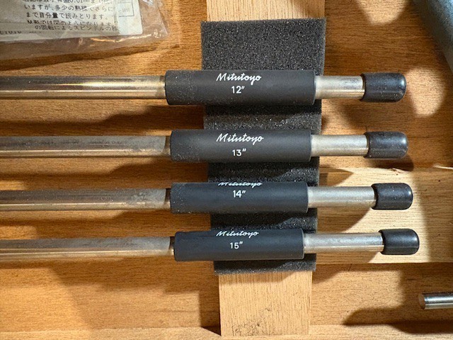 Mitutoyo No. 104-152 12-16" Outside Micrometer 0.0001 JAPAN