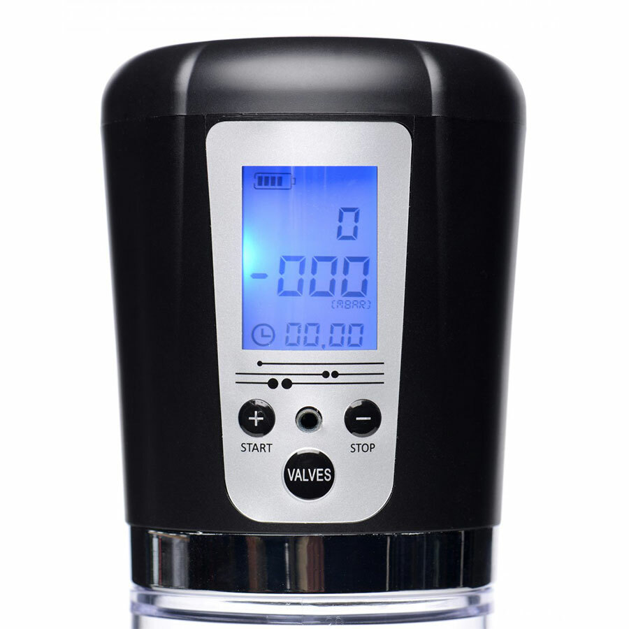 Vacuum Electric Penis Pump Digital rechargeable Male Men Penis Enlarger Growth