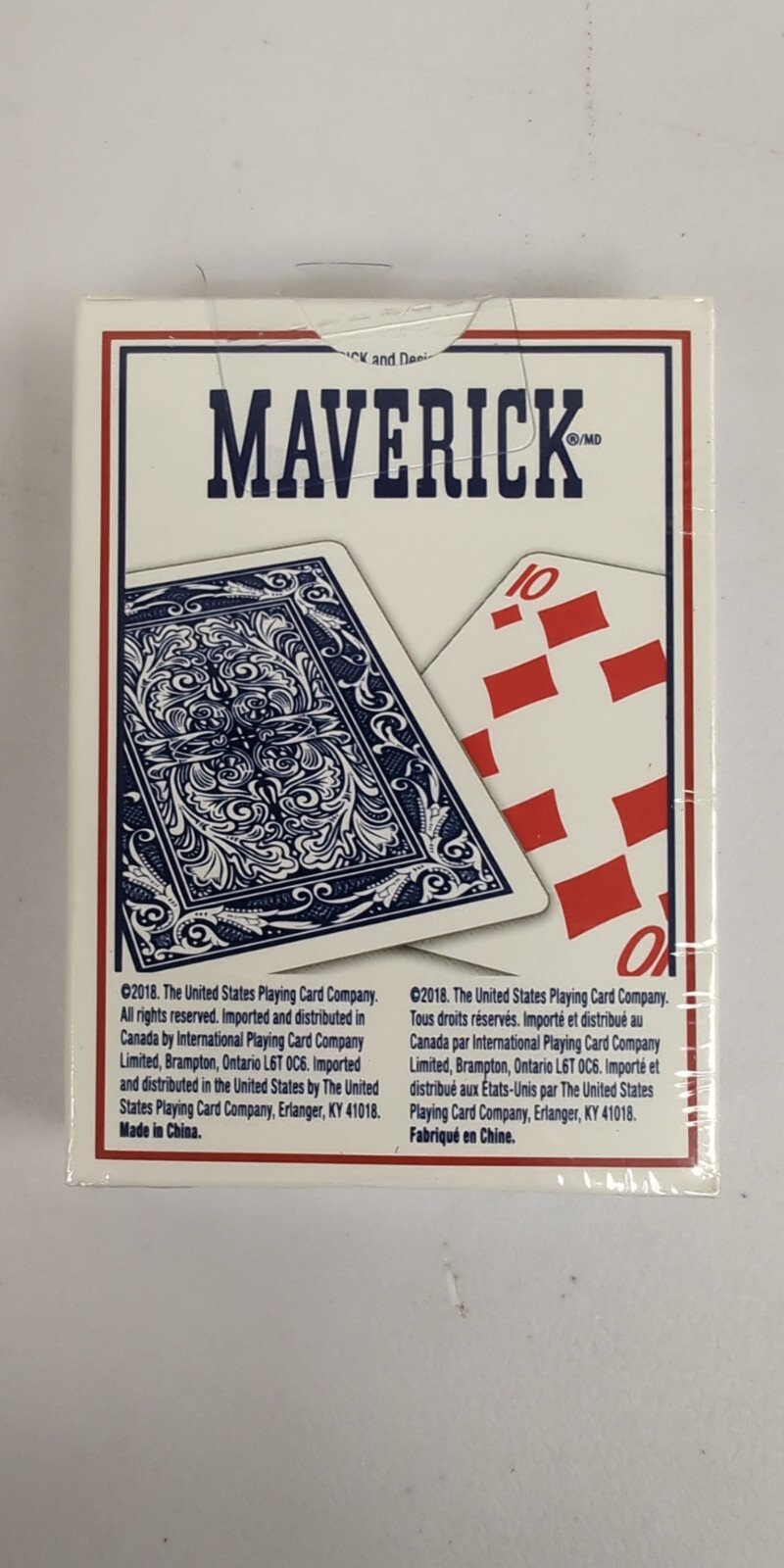 12 Maverick Pinochle Decks (Red & Blue) by US Playing Card Company New Sealed