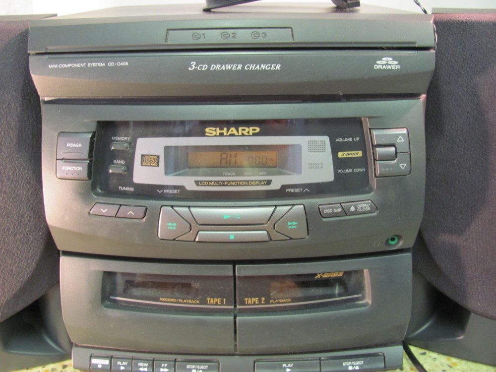 Sharp CD-C406 Mini Component System Stereo System