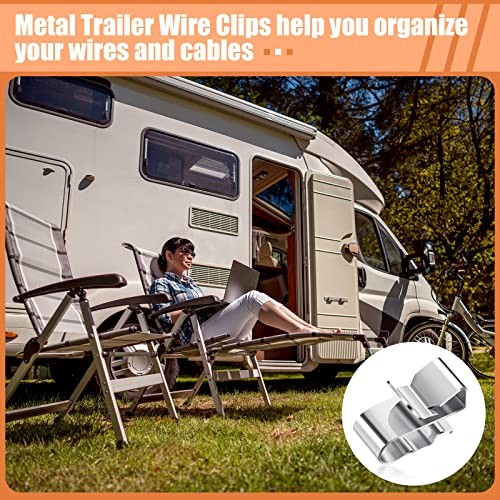 Stainless Steel Trailer Frame Wire Clips