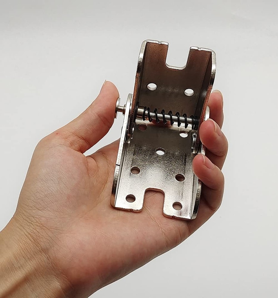 2 PCS Iron Folding Frame Self-Locking Hinge Extension Rack No Brakes Support