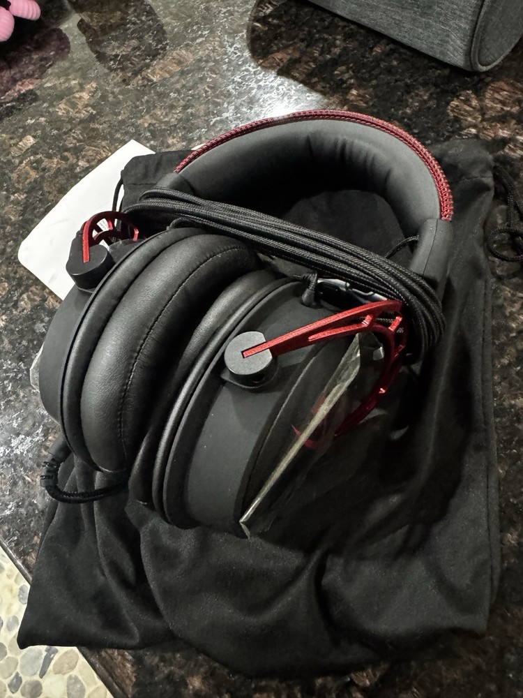 HyperX Cloud Alpha Red Over the Ear Pro Gaming Headset