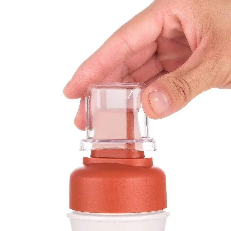 Leak-Proof Squeeze Sauce Bottles Refillable Condiments Containers Kitchen New