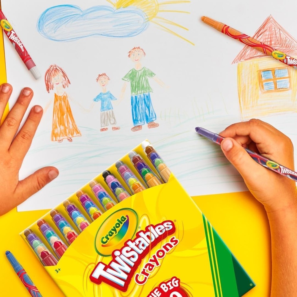 Crayola 523420 Mini Twistables Crayons Set - 50 Count
