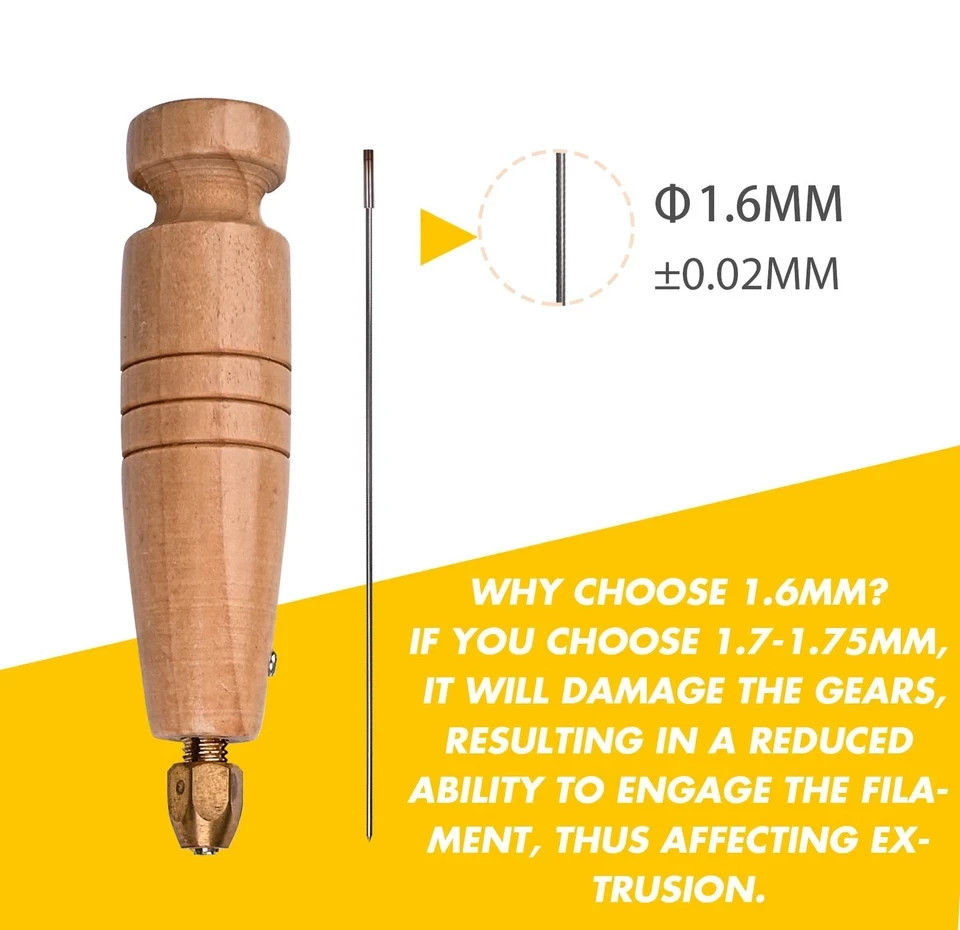 3D Printer Maintenance, Kit for Cleaning Clogged Extruder Nozzles