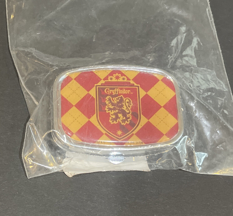 Harry Potter Gryffindor Rectangle Pill Case Trinket Gift Box