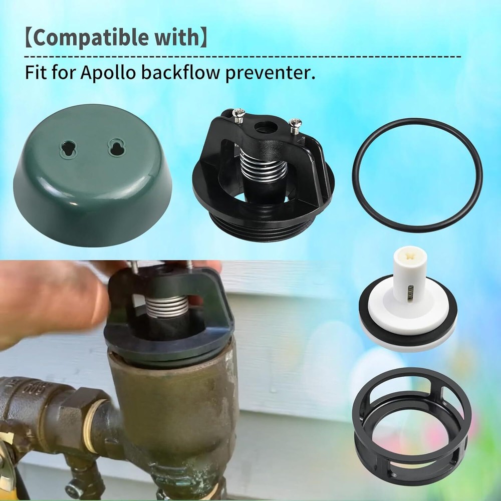 4A-005-07 Fits Apollo backflow preventer 1" Float & Bonnet Repair Kit