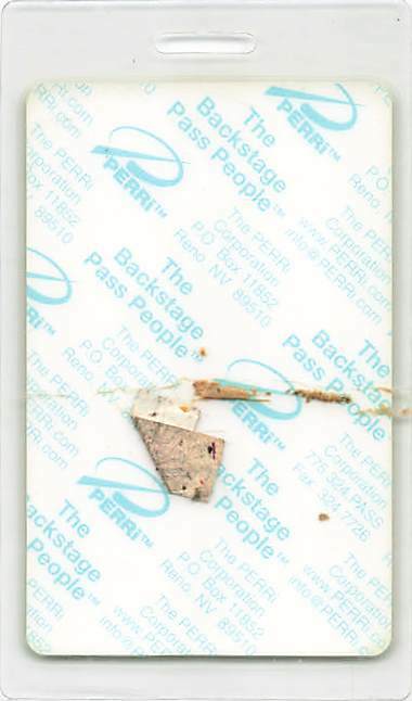 14th Annual Bridge School Benefit Backstage Pass Mountain View 2000 Yellow Br...