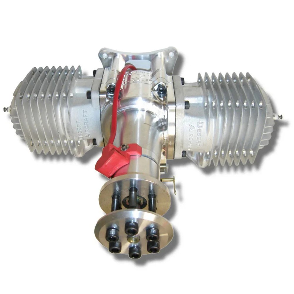Desert Aircraft DA170 Twin Engine with Walbro Carburator with Dual Spark Plugs