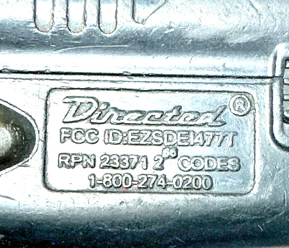 Original Auto Command EZSDEI477T, 23371 Key fob Keyless Entry Remote