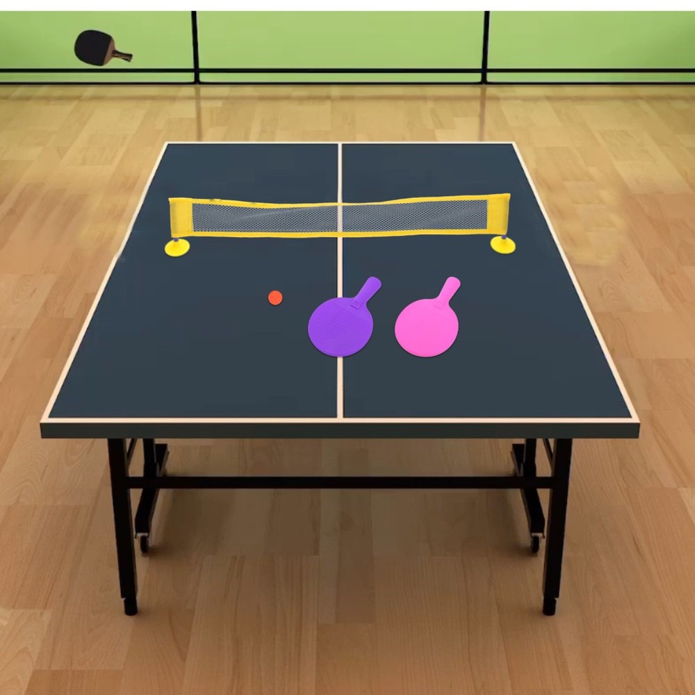 Children's Table Tennis Training Device Trainer Mini Paddle Game