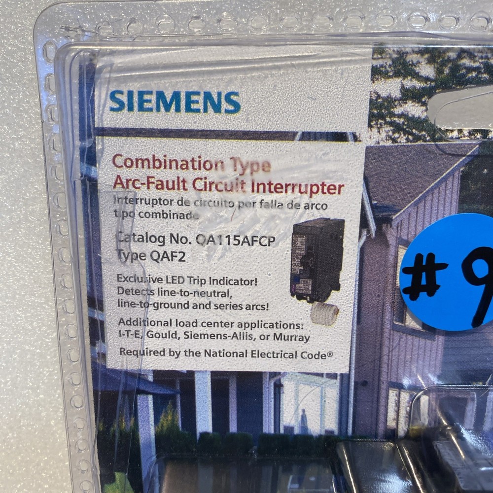 2 Pack Siemens QA115AFCP