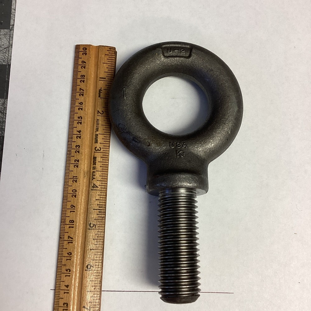 #1 Lifting Eye Bolt 1- U-2  Threaded Replacement Unit 2” Dia (LPW129M)