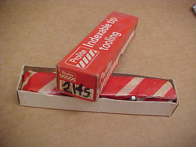 Prolite Indexable Tip Toolholder Type 2145 -Metal Lathe NOS  #2
