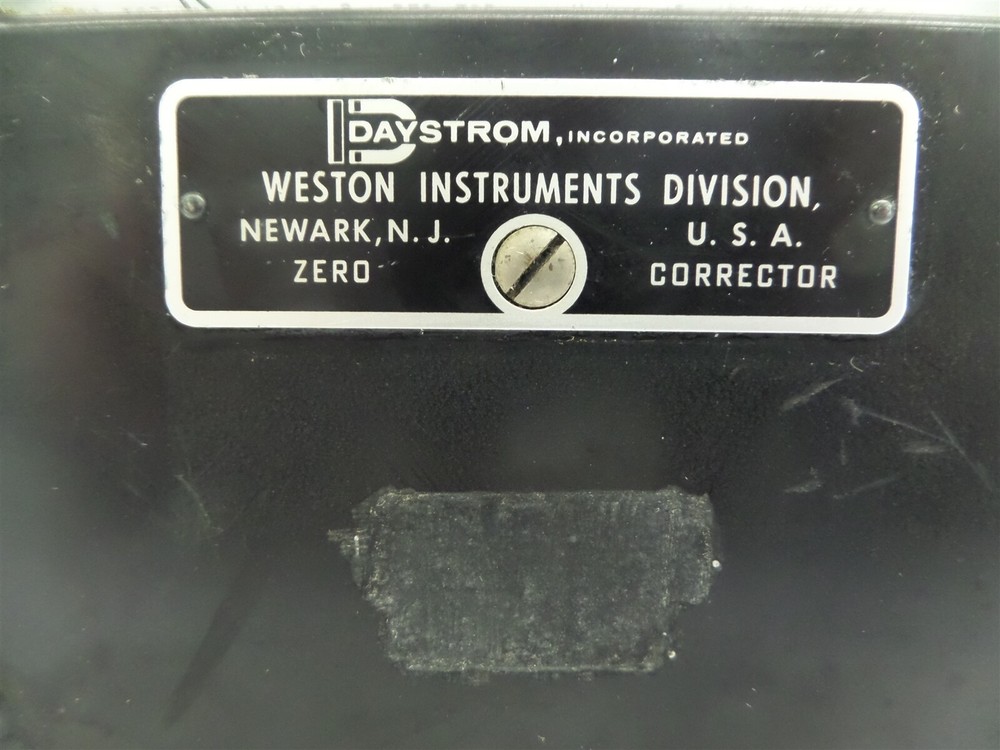 Daystrom Weston Model 433 AV Voltmeter with Case